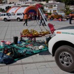 Alrededor de 2.000 personas participaron en la exposición de medios de emergencias que, dentro del I Congreso de Emergencias Candelaria Protege,