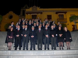 La Policía Local de Icod celebró ayer la festividad de su patrón, San Sebastián
