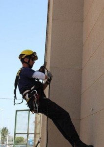 28 policías y bomberos participaron en el curso de Técnicas de Rescate en Altura