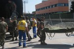 Estudiantes del Máster de Emergencias prestan asistencia sanitaria en Lorca