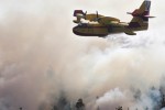 El 112 participa en un simulacro de incendio forestal
