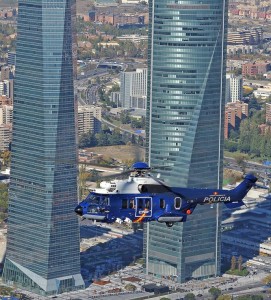 El nuevo Eurocopter EC-225 de la Policía Nacional trasladrá a sus unidades en misiones especiales