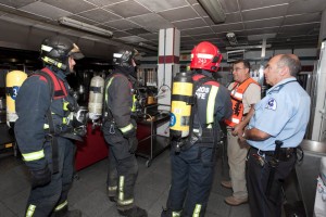 El Consorcio de Bomberos de Tenerife participa en un simulacro de incendio en el Hospital Universitario Nuestra Señora de Candelaria
