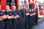 Bomberos de Tenerife rinden homenaje a los efectivos fallecidos el 11-S
