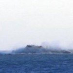 Adjuntamos las únicas fotos que tenemos disponibles sobre el fenómeno registrado esta tarde en la costa de El Hierro.