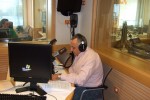 Félix Liendo durante la entrevista en Canarias Radio