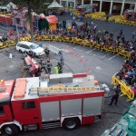 Cerca de mil personas participan en la fiesta infantil organizada por Bomberos de Tenerife