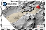 El IEO ha establecido la profundidad de la cima del cono principal de la erupción en 120 metros