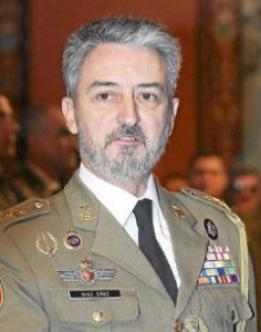 El general Juan Antonio Díaz Cruz, nuevo director general de Protección Civil