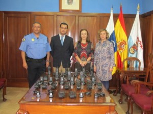 La policía local de Guía se integra en la red de Emergencias y Seguridad de Canarias
