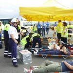 Un simulacro de accidente aéreo pone a prueba las emergencias de Canarias