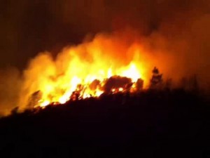 El Cabildo espera que el fuego de Tenerife quede estabilizado esta noche